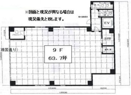 淡路町駅前ビル 9階 間取り図