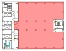 天王洲ファーストタワー 16階 間取り図