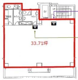モドマルシェ渋谷桜丘 8階 間取り図