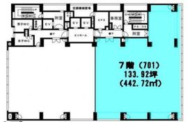 飛栄九段北ビル 701S 間取り図