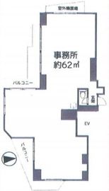神田セントラルプラザ 702 間取り図