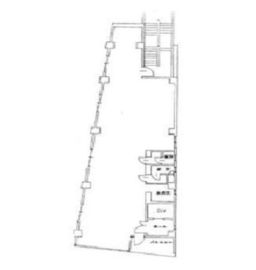 長谷部第11ビル 5階 間取り図