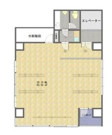 不動商事本社ビル 3階 間取り図