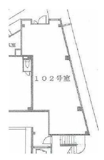 穏田1st 102 間取り図