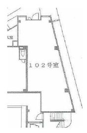 穏田1st 102 間取り図