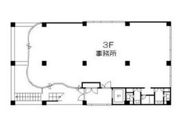 渋谷松永ビル 3階 間取り図