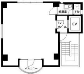 日宝新御茶ノ水ビル 5階 間取り図