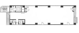 日本橋貝新NYビル 4階 間取り図
