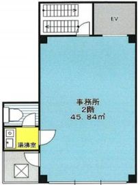 花瀧ビル 2階 間取り図