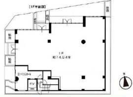 ディフェンスファースト 1階 間取り図