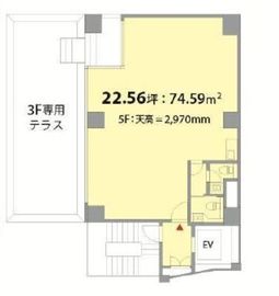AOYAMA612 5階 間取り図