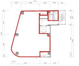 八丁堀MFビル 3階 間取り図