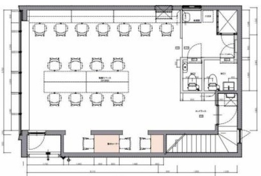 リードシー赤坂 3階 間取り図