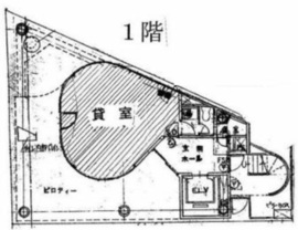 神田槇町トライアングルタワーズ 1階 間取り図