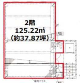 ザ・パークレックス小網町第2ビル 2階 間取り図
