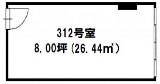 アゼリア東広ビル 312 間取り図