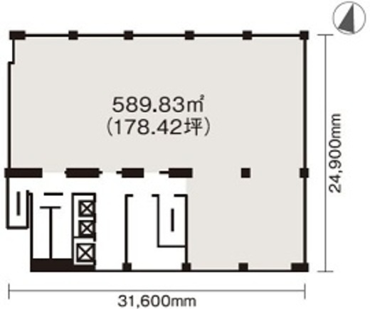 NBF小川町ビルディング 502 間取り図
