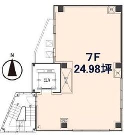 グランベル恵比寿西ビル 7階 間取り図