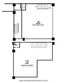 第37イチオクビル B1-1階 間取り図