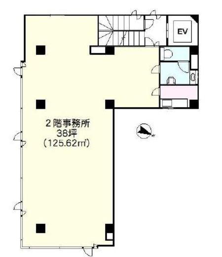 シントミ東日本橋ビル 2階 間取り図