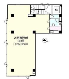 シントミ東日本橋ビル 2階 間取り図