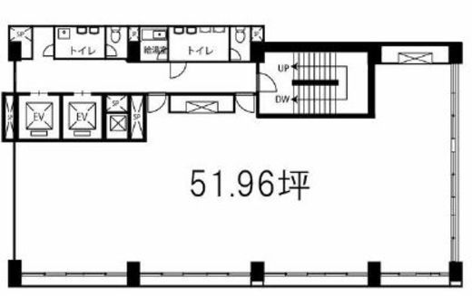 第一山田ビル 2階 間取り図