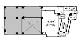 新大宗円山ビル 501 間取り図