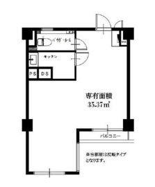 316青山 302 間取り図