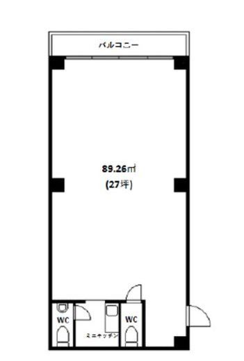 小林ビル 511 間取り図