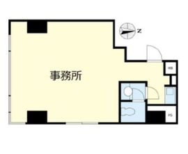 グローリア宮益坂3 306 間取り図