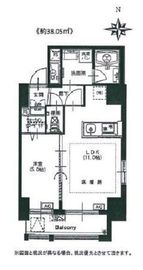 Casa Azabu Le Grand(SOHO) 802 間取り図