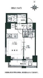 Casa Azabu Le Grand(SOHO) 801 間取り図