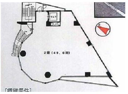 ABC・WACOビル 2階 間取り図