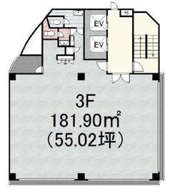 Giraffa 3階 間取り図