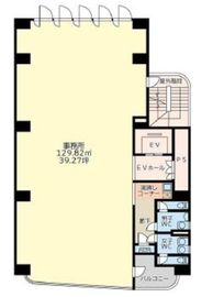 リッツ初台ビル 3階 間取り図