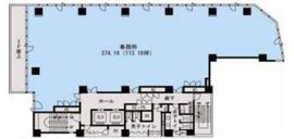 日本橋ファーストビル 3階 間取り図