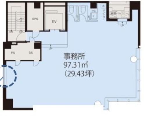 東京建物八重洲仲通りビル 11階 間取り図