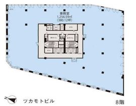 ツカモトビル 8階 間取り図