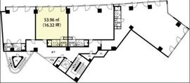 道玄坂スクエア 602 間取り図