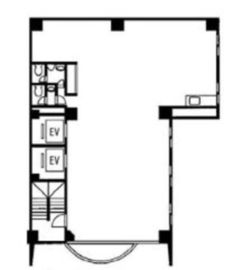 道玄坂セピアビル 5階 間取り図