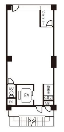 ボワゼ青山 8階 間取り図