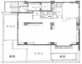 YUKEN平河町ビル 5階 間取り図