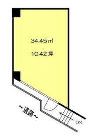神崎ビル 1階 間取り図