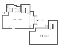 Staart元代々木 101 間取り図