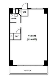 シャトレ代官山 303 間取り図