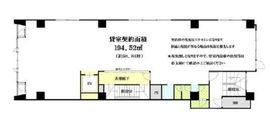 田園新宿ビル 5階 間取り図