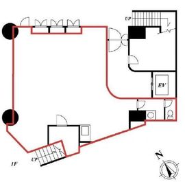 麻布台第一ビル 1階 間取り図
