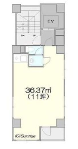 YMT日本橋ビル 5階 間取り図