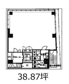 第42荒井ビル 4階 間取り図