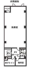 渋谷S-6ビル 3階 間取り図